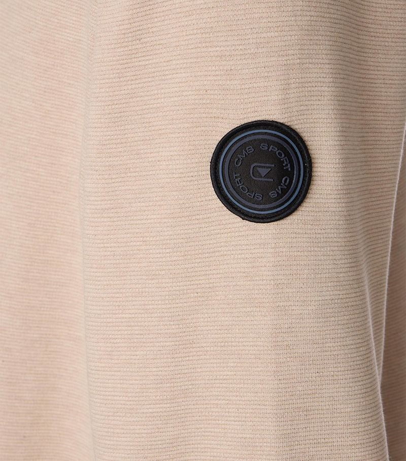 Casa Moda Half Zip Sweat Beige - Größe 3XL günstig online kaufen