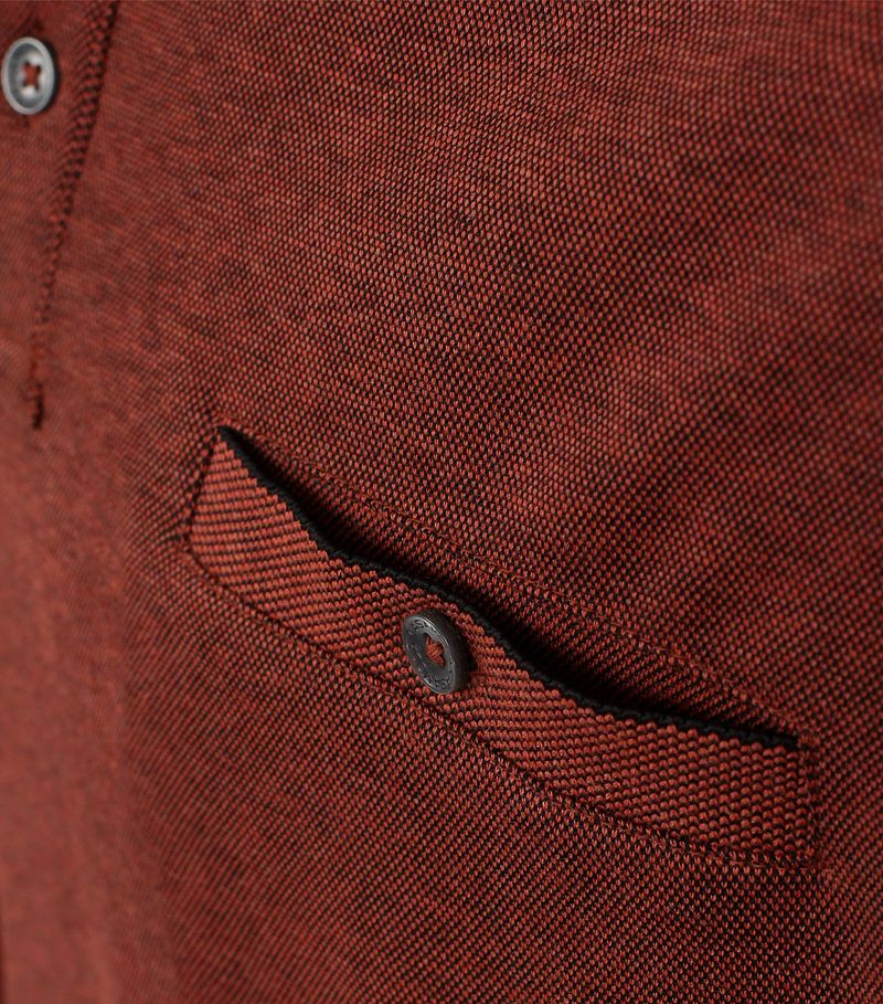 Casa Moda Poloshirt LS Dunkelrot - Größe 3XL günstig online kaufen