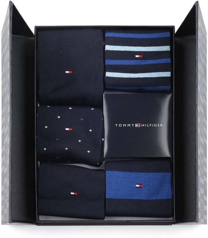 Tommy Hilfiger Giftbox 5-Pack Navy - Größe 39-42 günstig online kaufen