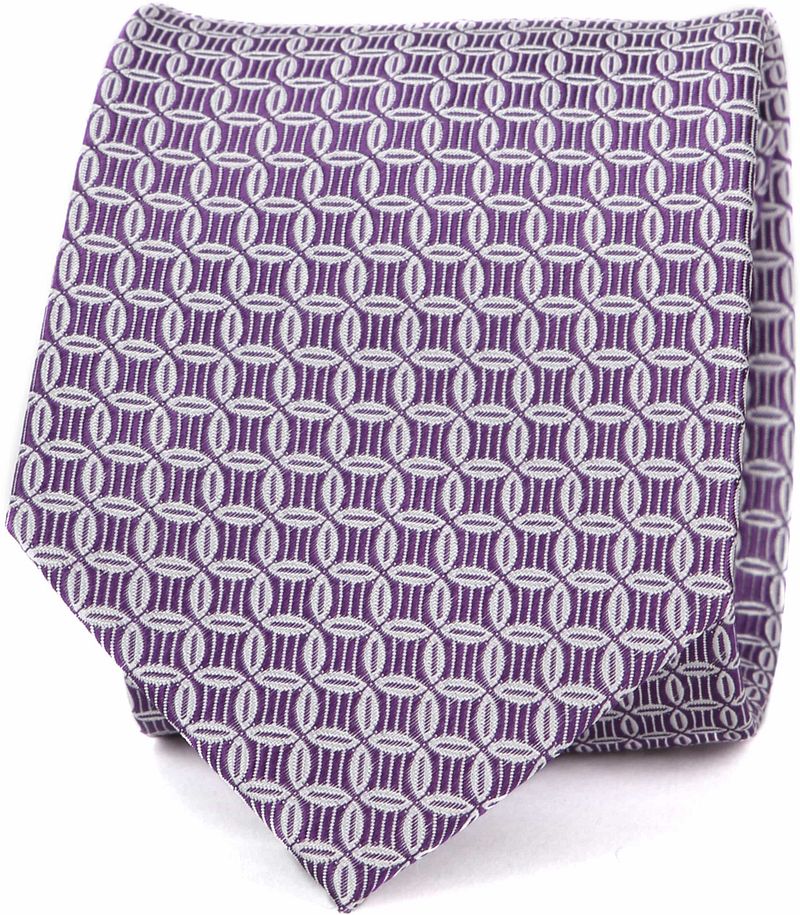 Suitable Cravate Progetto Cercles   Violet