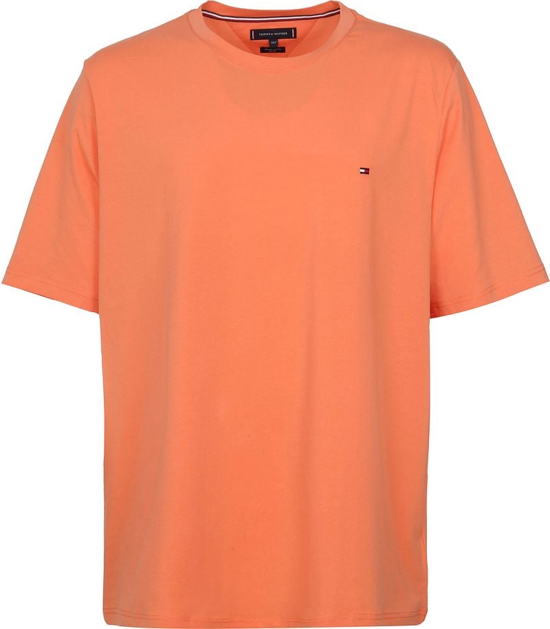 Tommy Hilfiger Big and Tall T Shirt Stretch Orange - Größe XXL günstig online kaufen