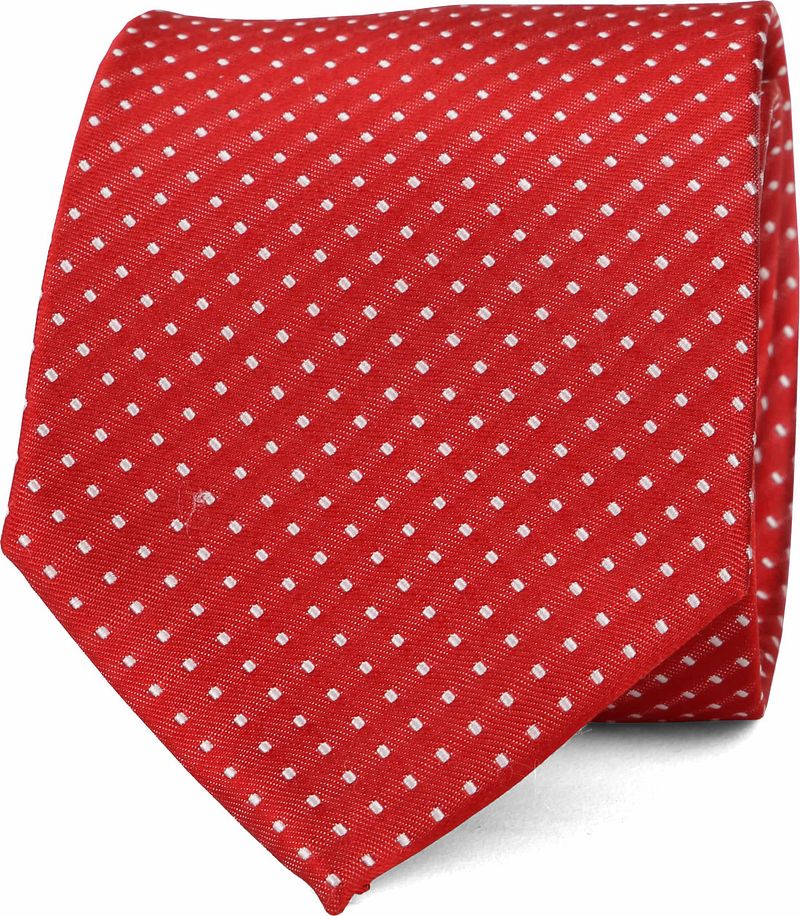 Suitable Cravate Soie F91-2  Rouge