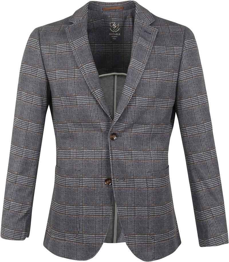 Suitable Respect Veste Jersey PdG Flex Gris Cognac taille 48