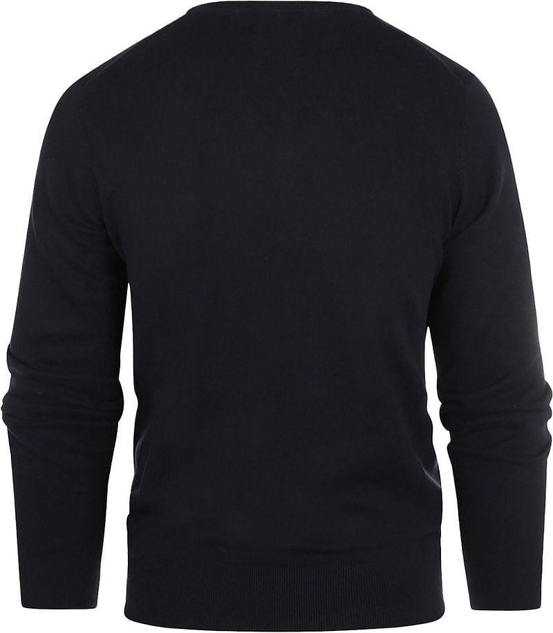 Steppin' Out Pullover Cotton Cashmere V-Ausschnitt Navy - Größe 3XL günstig online kaufen