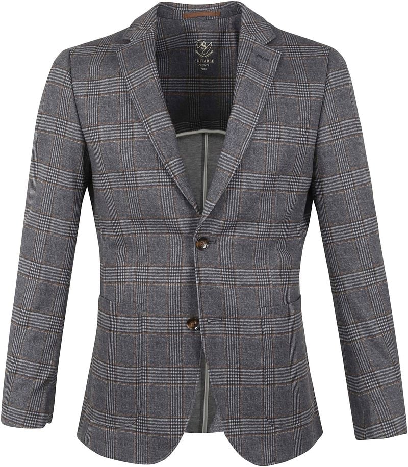 Suitable Respect Blazer Jersey PdG Flex Grau - Größe 50 günstig online kaufen