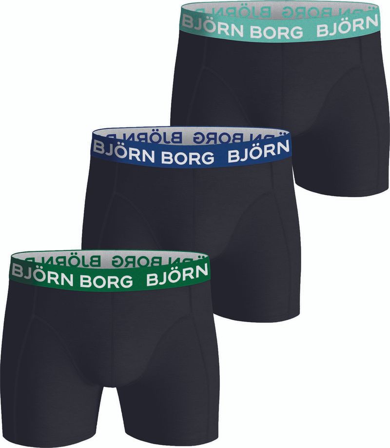 Bjorn Borg Boxers 3-Pack Zwart