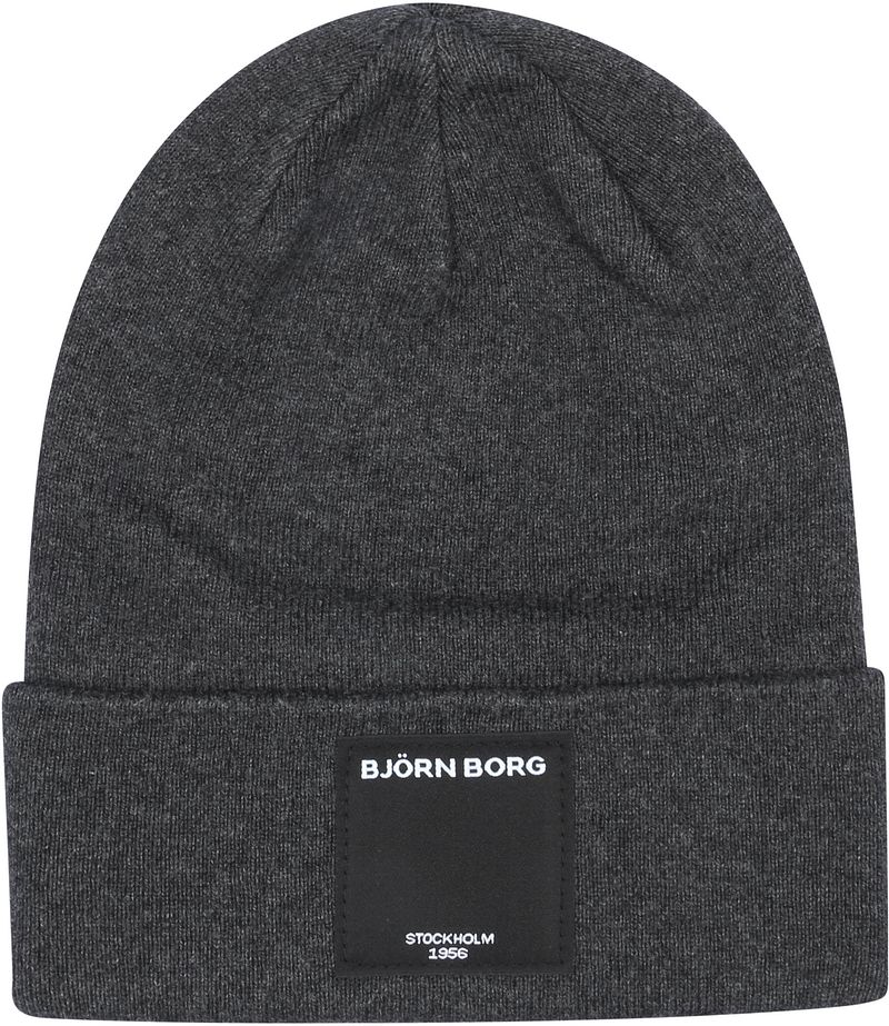 Bjorn Borg Bonnet Anthracite Gris