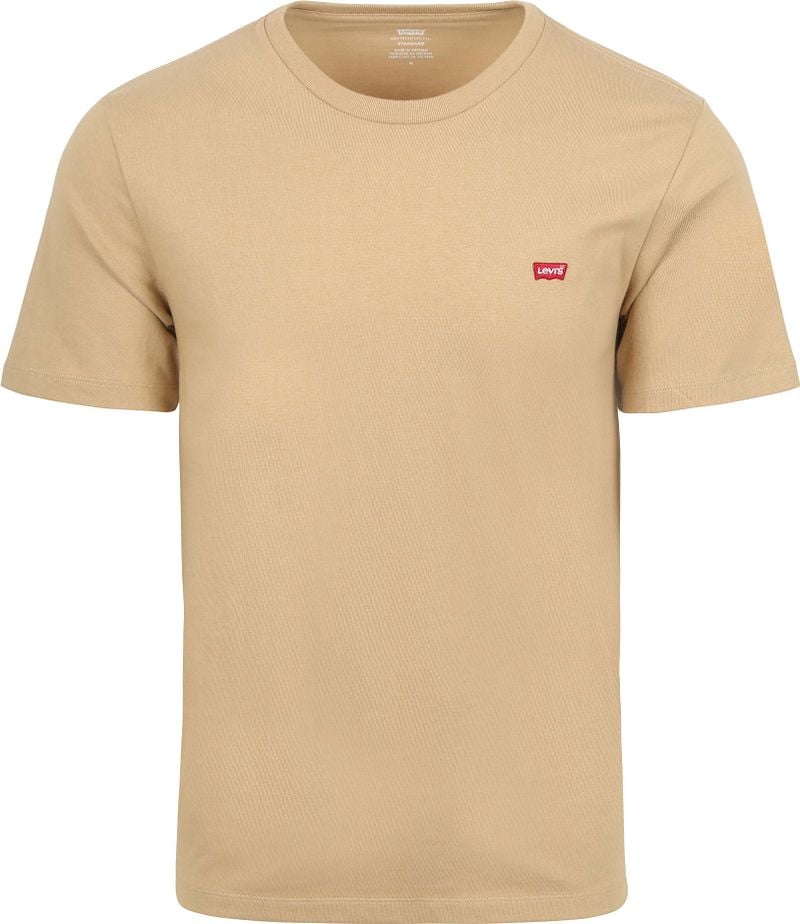 Levi's T-Shirt Original Beige - Größe M günstig online kaufen