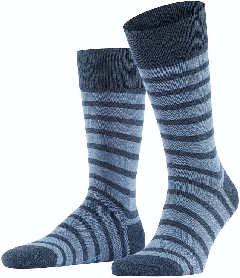 Falke Happy Socken 5 Paar Blau - Größe 43-46 günstig online kaufen