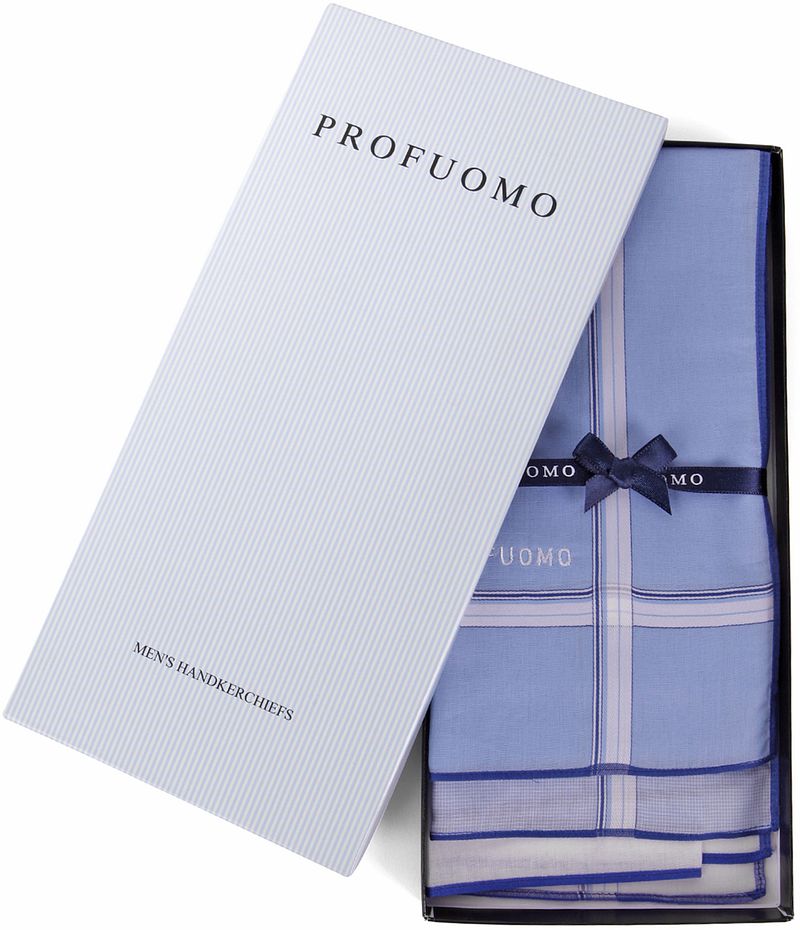 Profuomo Mouchoirs  Bleu