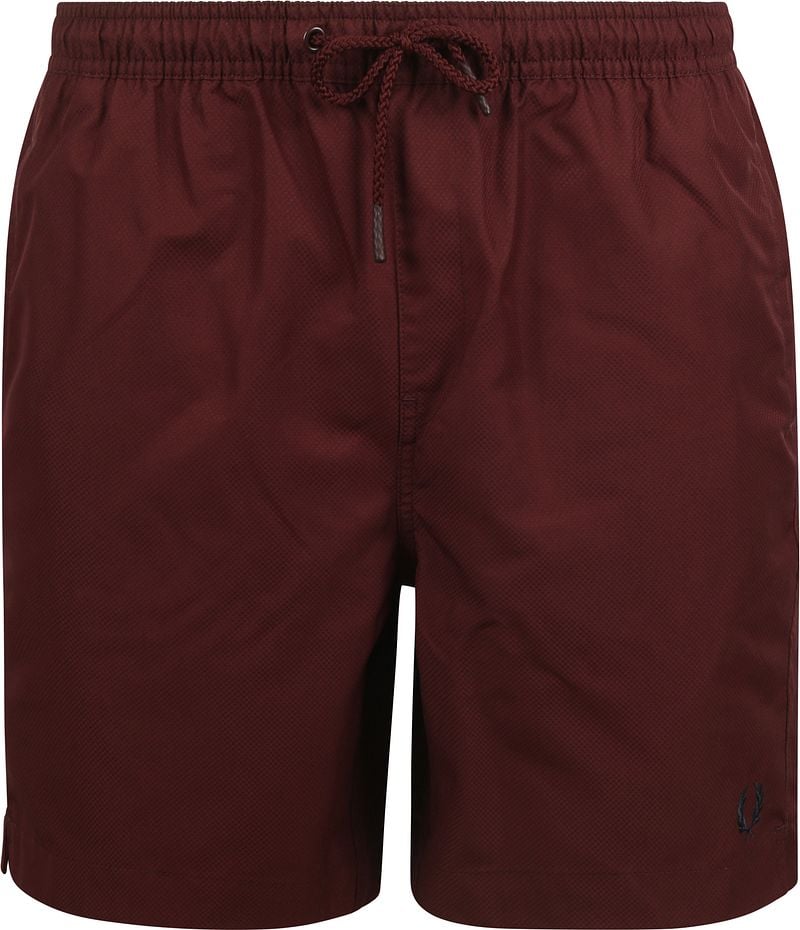 Fred Perry Badeshorts Bordeaux - Größe M günstig online kaufen