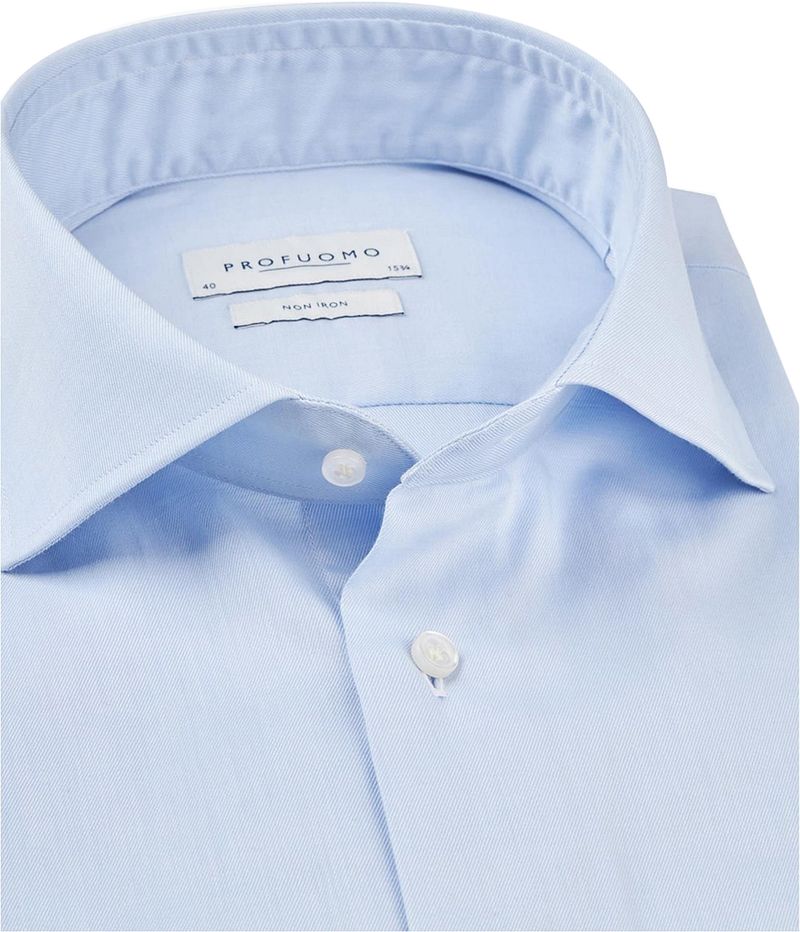 Profuomo Hemd Cutaway Blue - Größe 42 günstig online kaufen