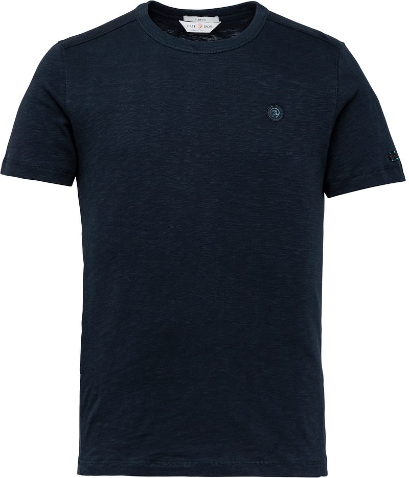 Cast Iron T-Shirt Bleu Marine  Bleu foncé taille M