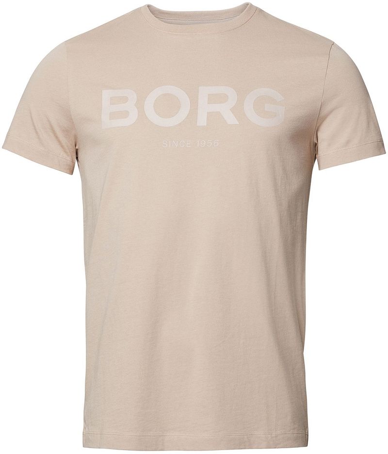 Bjorn Borg Logo T-Shirt Beige taille M