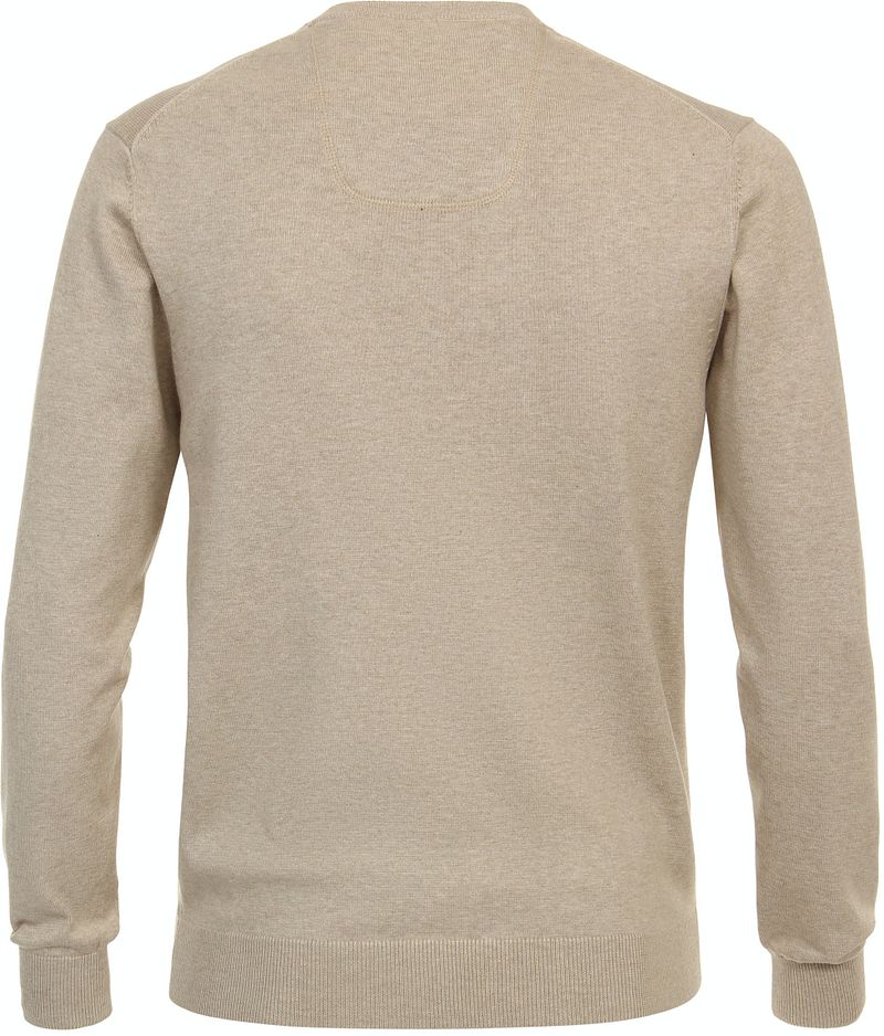 Casa Moda Pullover V-Ausschnitt Ecru - Größe XXL günstig online kaufen