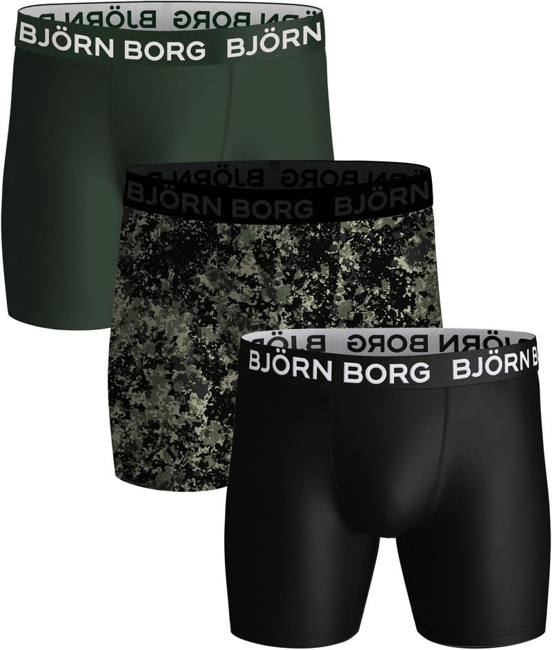Bjorn Borg Björn Borg Performance Boxershorts Heren (3-pack)
