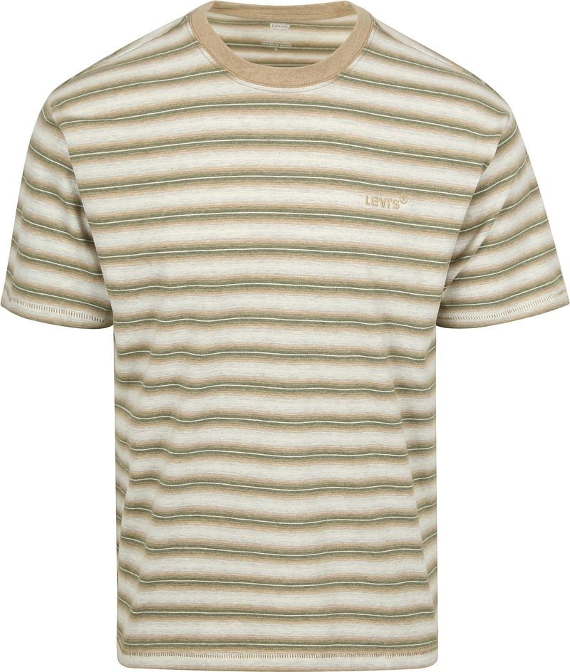 Levi's T-shirt Red Vintage Stripe Paloma - Größe M günstig online kaufen