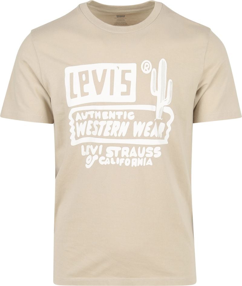 Levi's Graphic Western Feather T-Shirt Greige