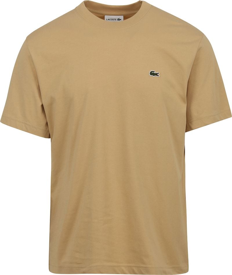 Lacoste T-Shirt Beige - Größe M günstig online kaufen