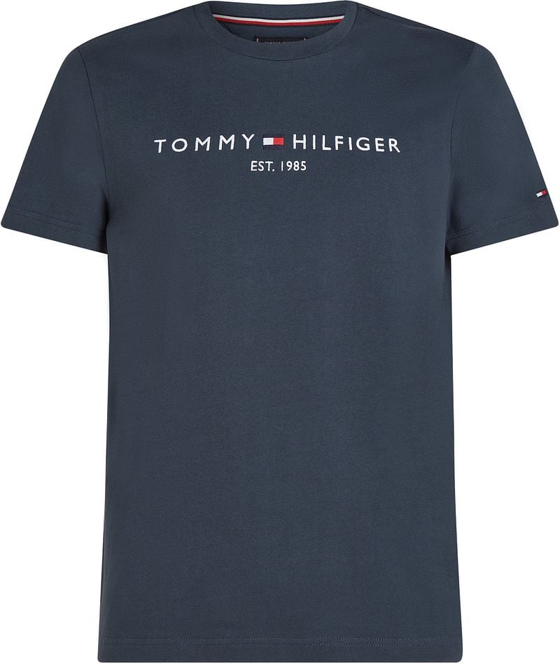 Tommy Hilfiger T-shirt Logo Military Denim - Größe L günstig online kaufen