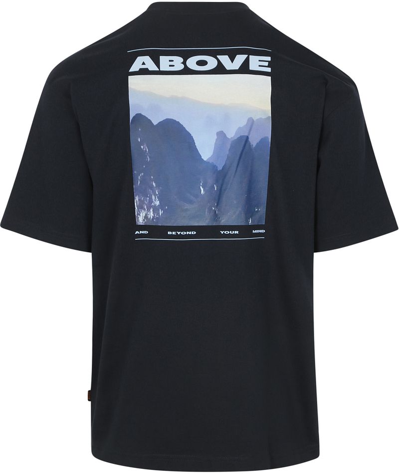 Boss T-shirt Te Move Donker Blauw