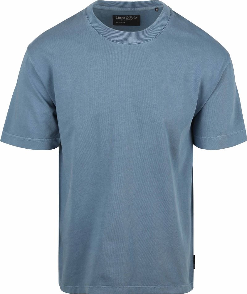 Marc O'Polo Heavy T-Shirt Blau - Größe XXL günstig online kaufen