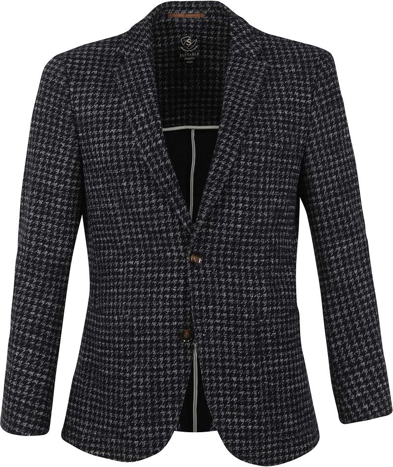 Suitable Respect Veste de Costume Jersey PDP Flex Foncé Bleu Bleu foncé taille 48