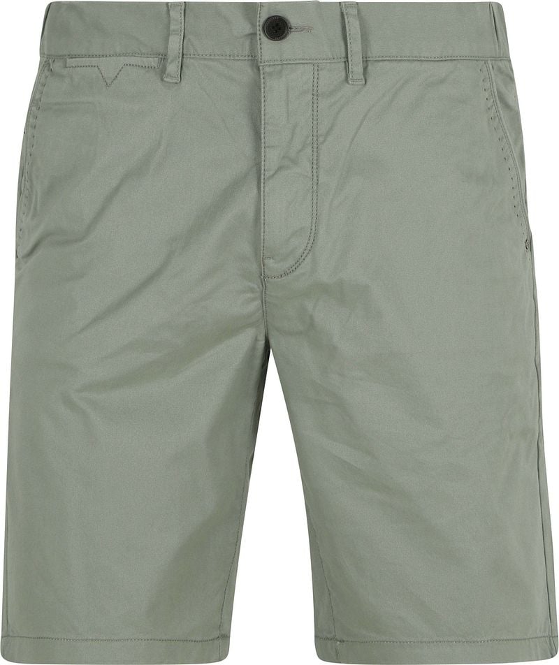 Vanguard Korte Twill Stretch Shorts Green Heren