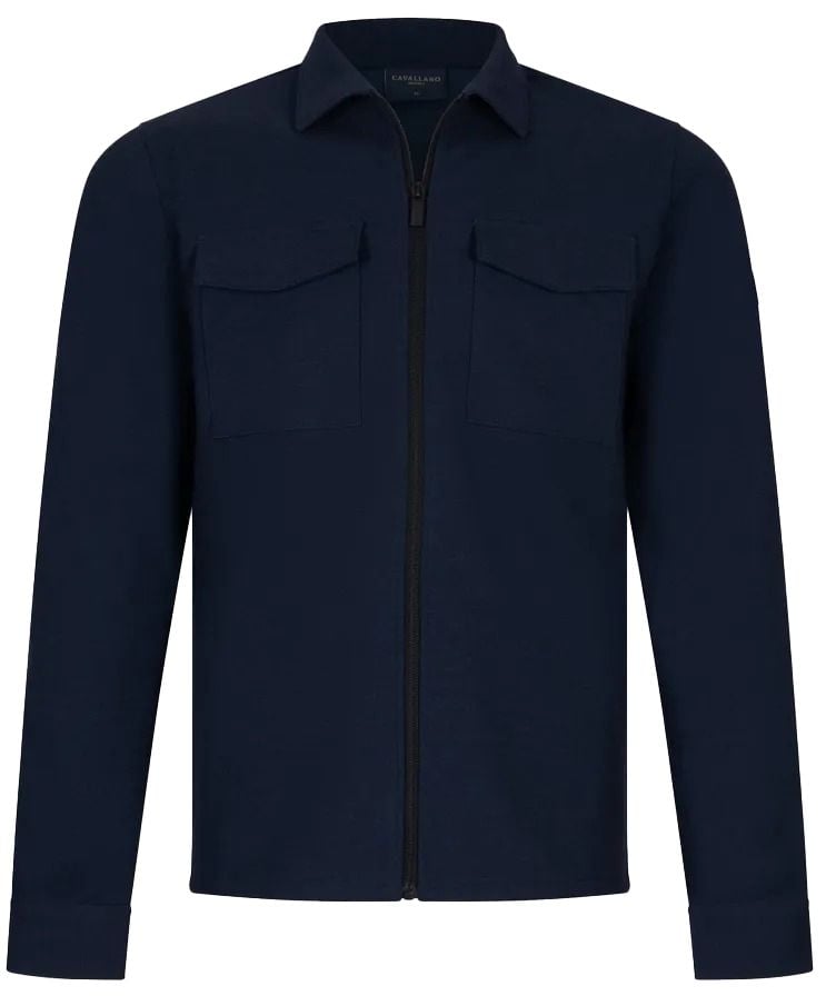 Cavallaro Zivoli Overshirt Navy - Größe L günstig online kaufen