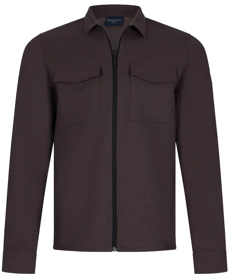 Cavallaro Overshirt Zivoli Stijlvolle Shirt Brown Heren