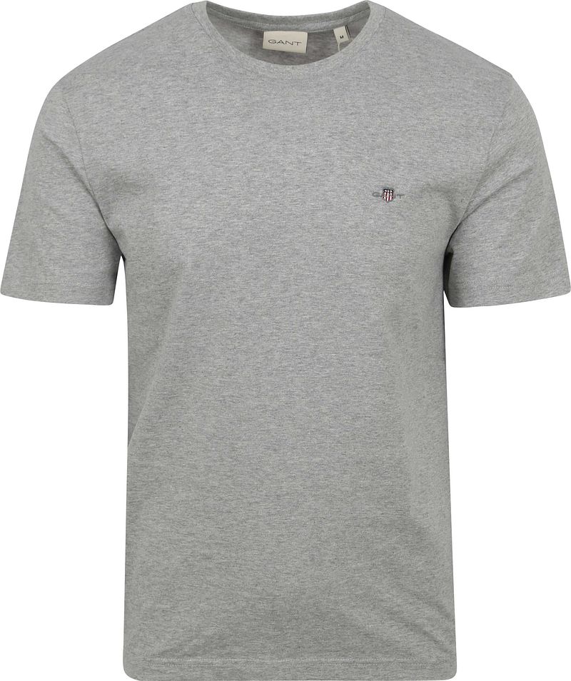 Gant T-Shirt REG SHIELD SS T-SHIRT mit Logostickerei auf der Brust günstig online kaufen