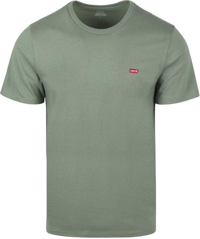 Levi's T-Shirt Original Grün - Größe M günstig online kaufen