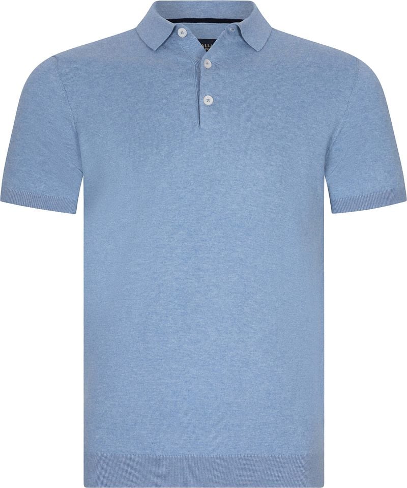 Cavallaro Napoli Cavallaro Sorrentino Poloshirt Lichtblauw