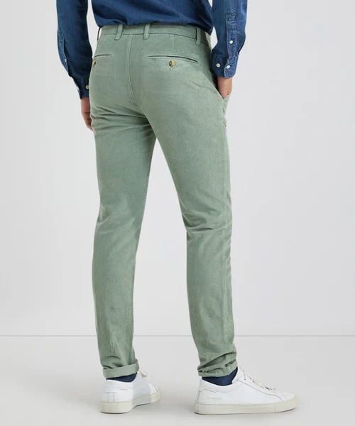 McGregor Chino Corduroy Hellgrün - Größe W 30 - L 32 günstig online kaufen