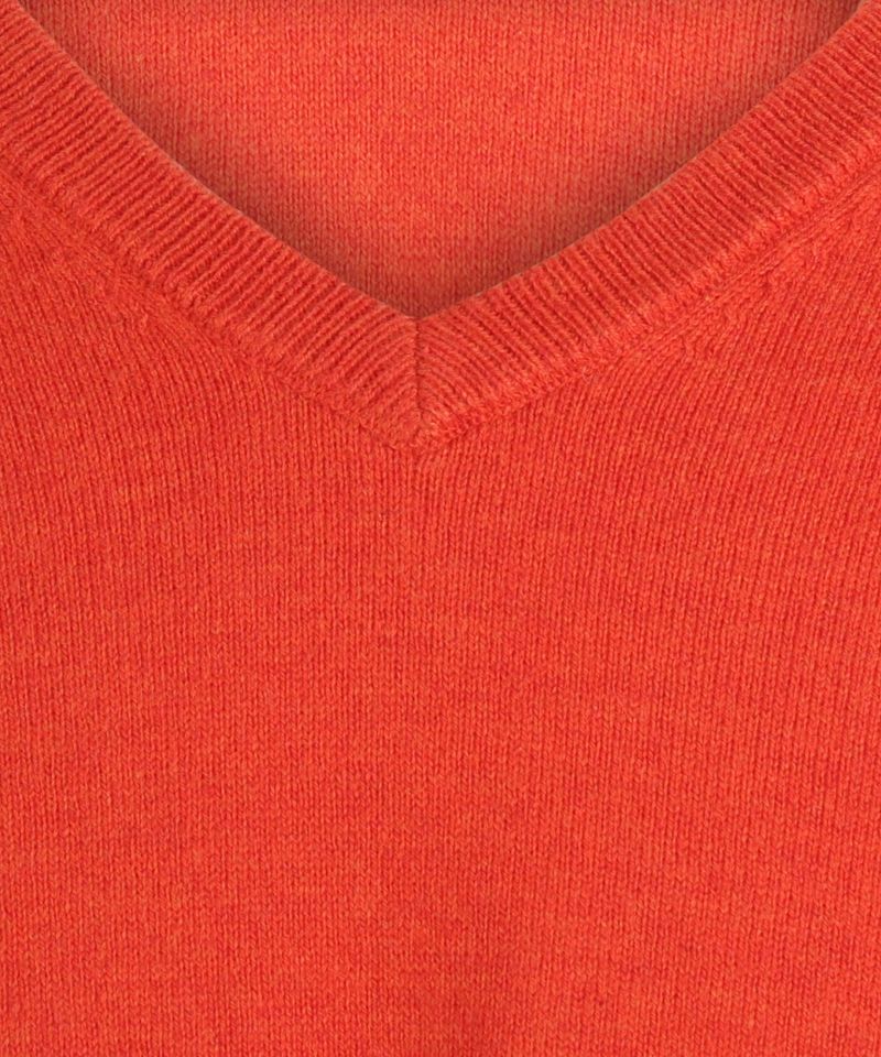 Steppin' Out Trui Cotton Cashmere V-hals Rood