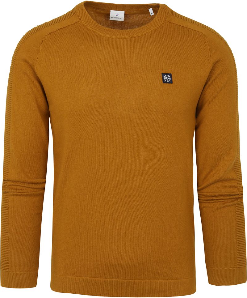 Blue Industry Pull-over Ocre Jaune taille M