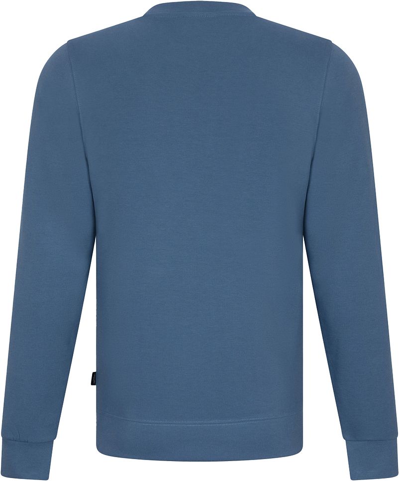 Cavallaro Napoli Cavallaro Cavezzio Sweater Logo Blauw