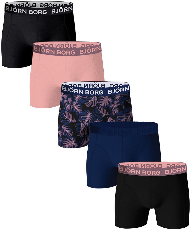 Bjorn Borg Boxers Cotton Stretch 5-Pack Multicolour - Größe M günstig online kaufen