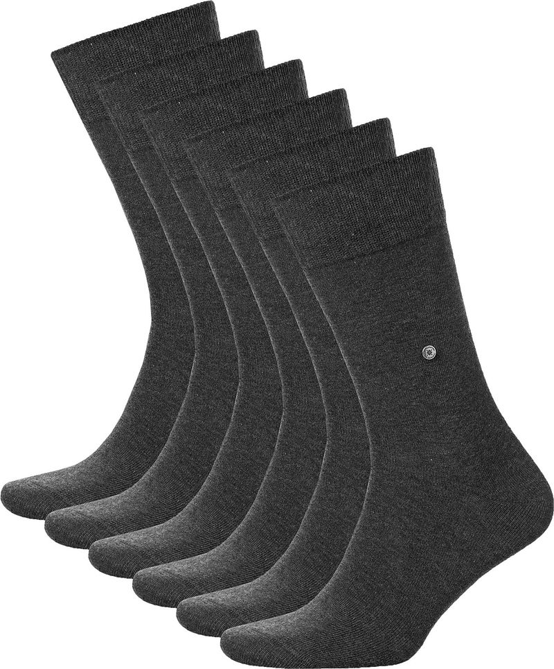 Burlington Offre Lot de 6 Anthracite Gris taille 40-46