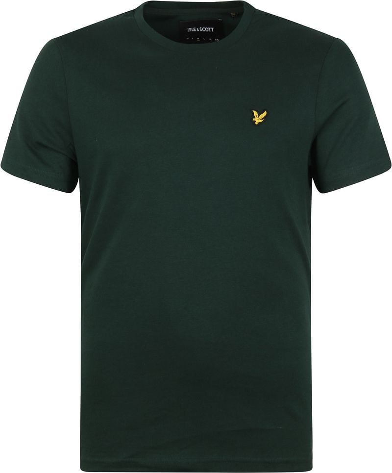 Lyle and Scott T-shirt Dunkelgrün - Größe S günstig online kaufen