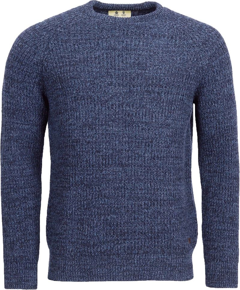 Barbour Pullover Lambswool Knitted Navy - Größe M günstig online kaufen