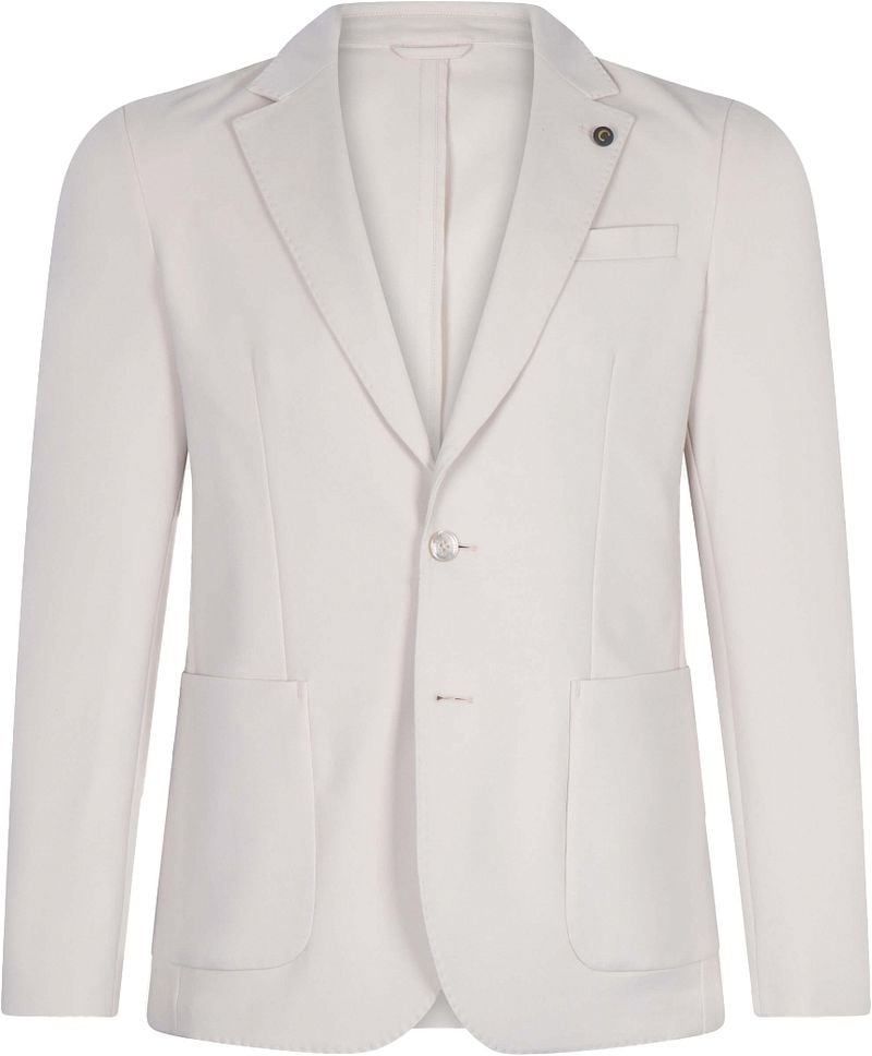 Cavallaro Zeradino Blazer Ecru - Größe 50 günstig online kaufen