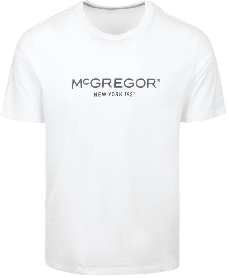 McGregor Essential T-Shirt Logo Weiß - Größe L günstig online kaufen