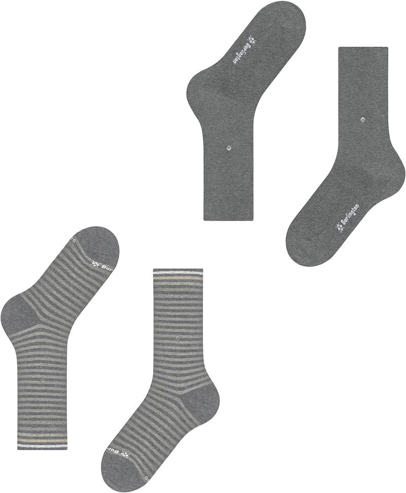 Burlington Socken Everyday Stripe 2-Pack (2-Paar) günstig online kaufen