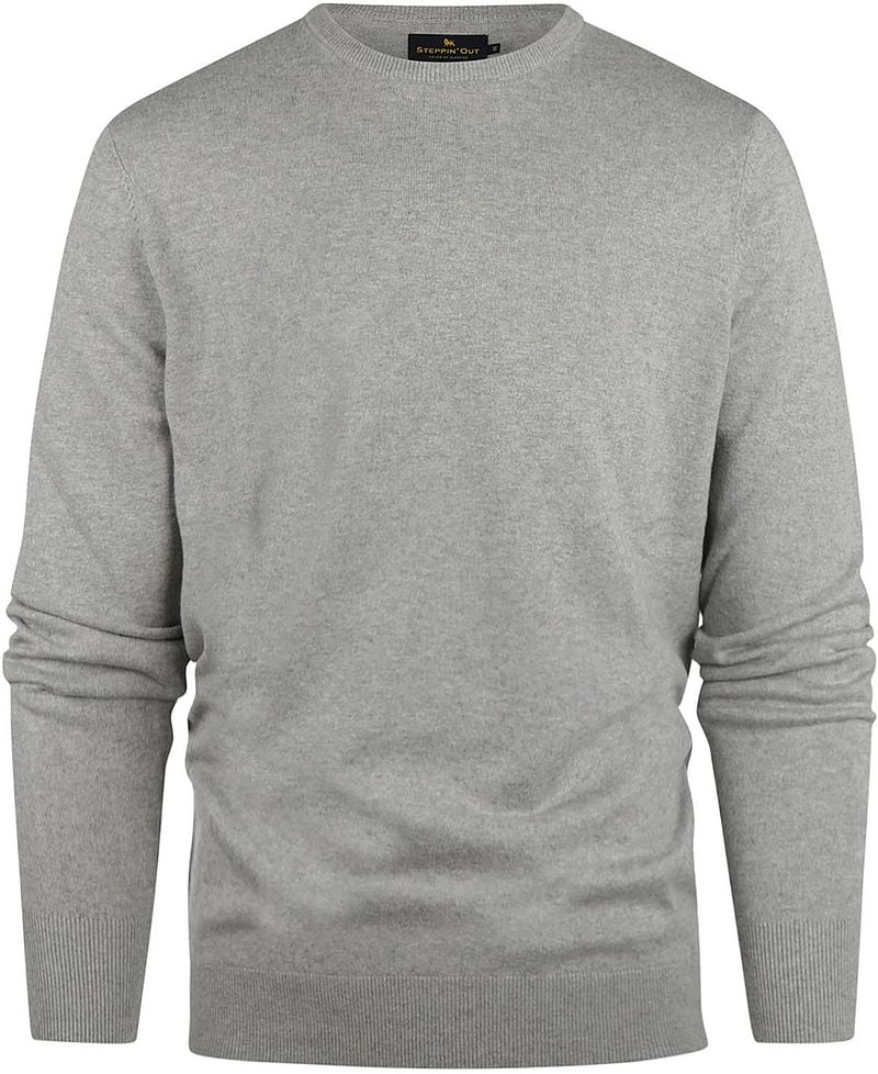 Steppin' Out Pullover Cotton Cashmere Melange Grau - Größe XXL günstig online kaufen