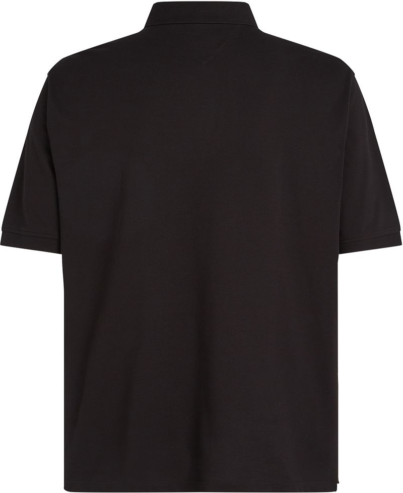 Tommy Hilfiger Big & Tall Poloshirt Zwart