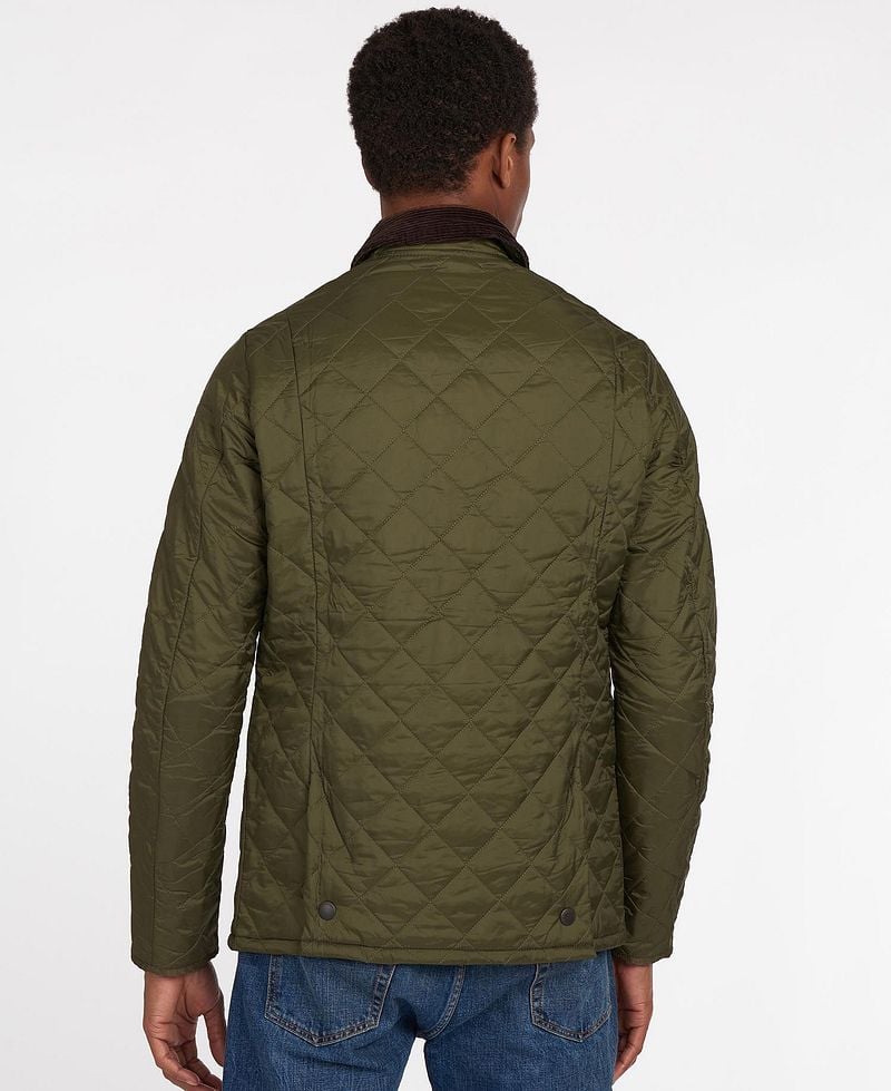 Barbour Liddesdale Heritage Quilted Steppjacke Grün - Größe L günstig online kaufen