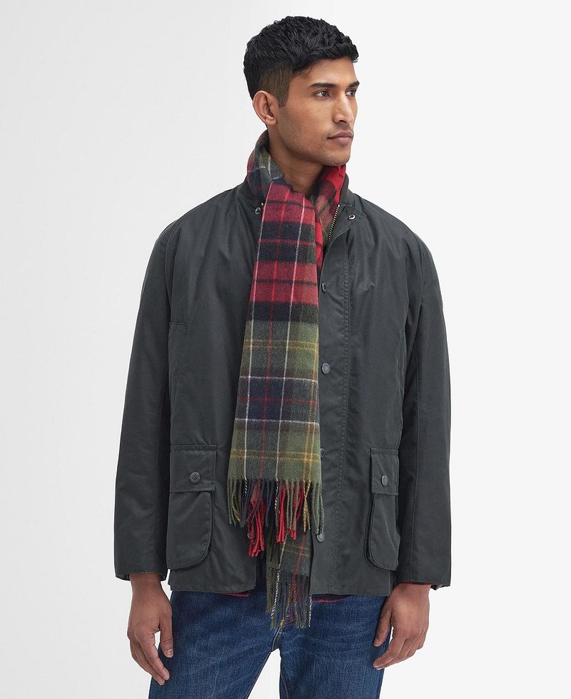 Barbour Sjaal Patchwork Tartan Rood