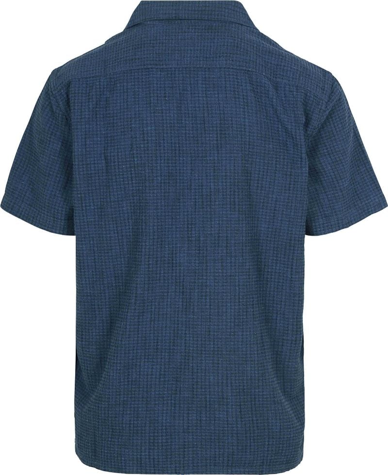 Levi's Short Sleeve Overhemd Duke Dobby Blauw