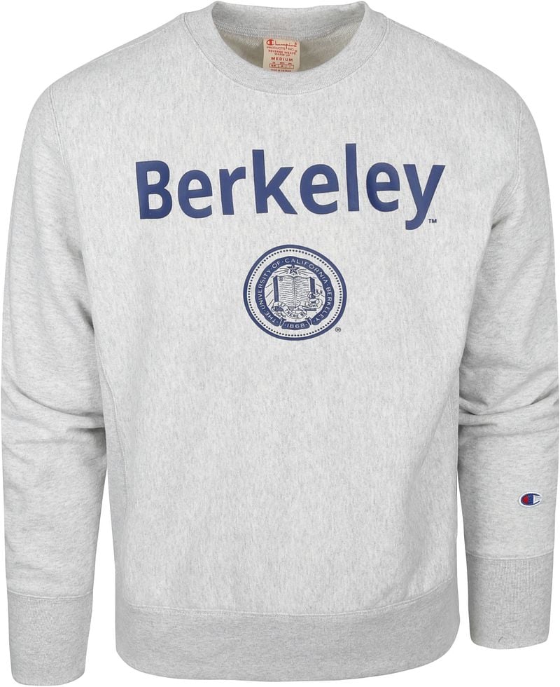 Champion Sweater Logo Berkely Grau - Größe XL günstig online kaufen